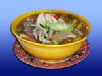 CANH CHUA CÁ ĐIÊU HỒNG ( CÁ LÓC , TÔM )