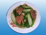 CẢI RỔ XÀO BÒ