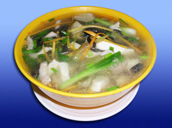 CANH CẢI XÁ BẤU THỊT HEO