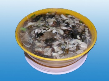 CANH CẢI TIẾM THỊT BẦM (RONG BIỂN))