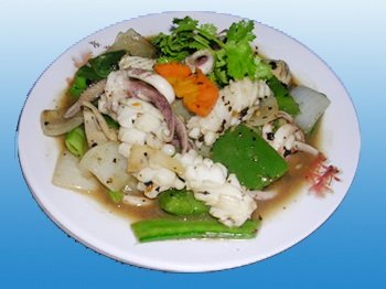 MỰC XÀO TÀU XÌ