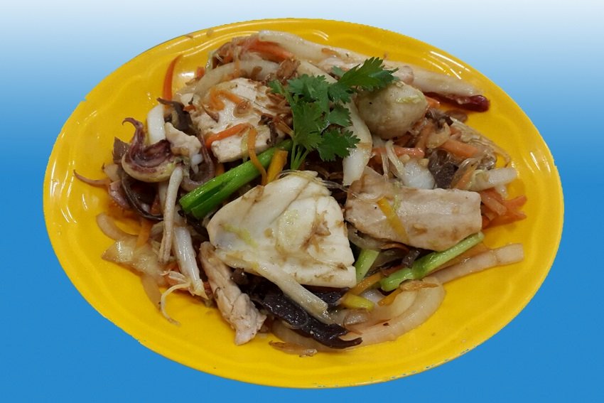 MIẾN XÀO HẢI SẢN